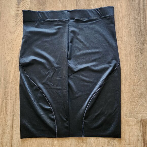 SPANX Shapewear SmartGrip Half Slip Skirt10179R Sculpting Black Size L - Picture 2 of 6